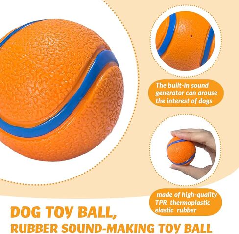 ألعاب الكلب الصاخبة الفخمة ، ألعاب جرو وحش صغيرة مناسبة لجميع السلالات ، حارس مضغ ، الماء العائم والتفاعلية المتينة ، مستديرة وناعمة (زرقاء ، كبيرة) in Kuwait