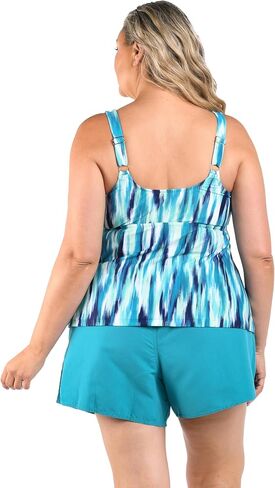 Maxine Of Hollywood Women's Scoop Neck Tankini Swimsuit Top in Kuwait