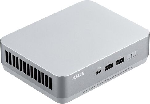 ASUS NUC 15 Pro+ Full System Mini PC with Intel Series 2 Core Ultra 5 225H, 16GB DDR5 RAM, 512GB SSD, Thunderbolt™ 4, Wi-Fi 7, Bluetooth 5.4, Win 11 Home, Toolless Silver Aluminum Chassis, VESA Mount in Saudi Arabia