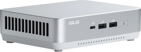 ASUS NUC 15 Pro+ Full System Mini PC with Intel Series 2 Core Ultra 5 225H, 16GB DDR5 RAM, 512GB SSD, Thunderbolt™ 4, Wi-Fi 7, Bluetooth 5.4, Win 11 Home, Toolless Silver Aluminum Chassis, VESA Mount in Saudi Arabia