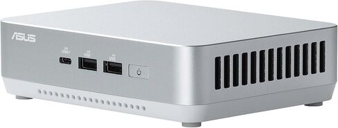 ASUS NUC 15 Pro+ Full System Mini PC with Intel Series 2 Core Ultra 5 225H, 16GB DDR5 RAM, 512GB SSD, Thunderbolt™ 4, Wi-Fi 7, Bluetooth 5.4, Win 11 Home, Toolless Silver Aluminum Chassis, VESA Mount in Saudi Arabia