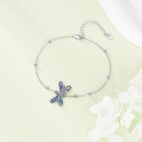 Raven Drop Bracelet 925 Sterling Silver Raven Crow Jewelry Gift for Women Raven Lovers in Saudi Arabia