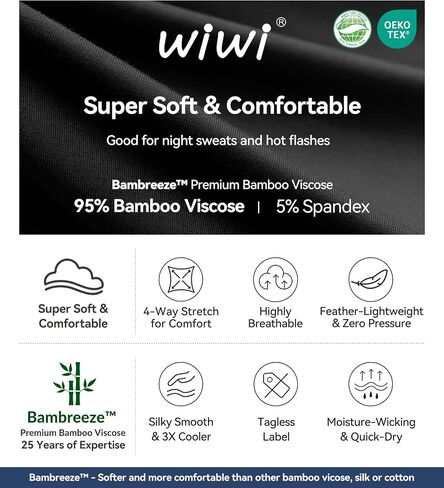 Wiwi Pajama Pants for Women Soft Lounge Joggers Joggers Comfy Sleep Bottoms Viscose من Bamboo Pjs Jogger S-XXL in Saudi Arabia