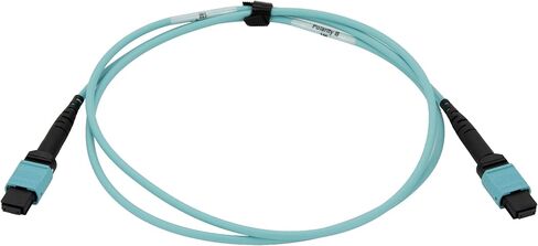 كابل الألياف البصرية الألياف الكبلية ، MTP/MTP (MPO) ، Multimode OM3 ، Duplex ، 12 Strand ، 40/100 GBPS ، 50/125 ، 30 Meter (98.4 قدم) in Saudi Arabia