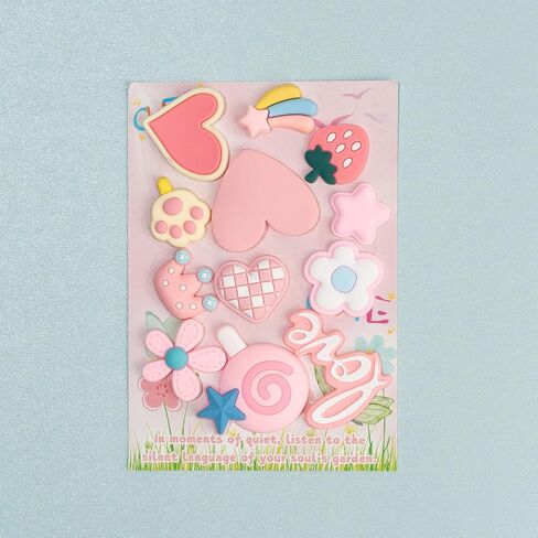 Mon Caramel Resin Beach Beach Associory Charms ، Resin Beach Totes Assortories Iserts ، Daisy Flower Bag Charms in Kuwait