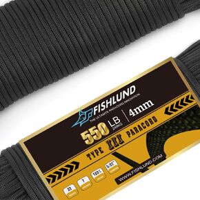 Paracord 550 lb, 7 Strand Type III Paracord Rope 100ft 4mm, Nylon Parachute Cord for Camping, Imperial Red in Saudi Arabia