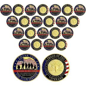 Thank You for Your Service & in Honor of All Who Served Military Coin (5) in Saudi Arabia