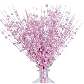 10 حزمة ذهبية الاصطناعية بريق السيقان ينبع 15.7 "وهمية عيد الميلاد يختار ديكور بريق العصي لعيد الميلاد DIY اكليلا من الزهور ديكور الموقد in Kuwait