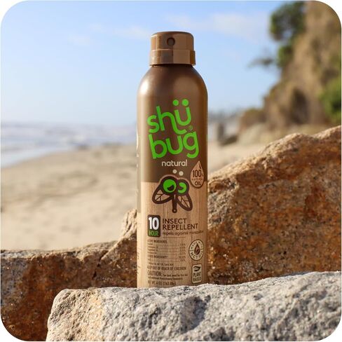[2 Count] - Mosquito Repellent Spray - Plant Based Active Insect Protection, DEET-Free, Long-Lasting 10-12 Hour Protection - 6oz in Saudi Arabia