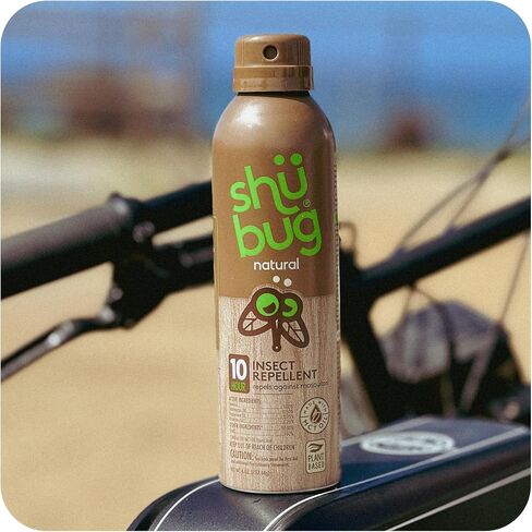 [2 Count] - Mosquito Repellent Spray - Plant Based Active Insect Protection, DEET-Free, Long-Lasting 10-12 Hour Protection - 6oz in Saudi Arabia