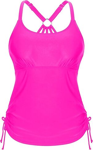 Holipick Womens Tankini Swim Top Only Tankini بدلة الاستحمام لا يوجد قاع in Saudi Arabia