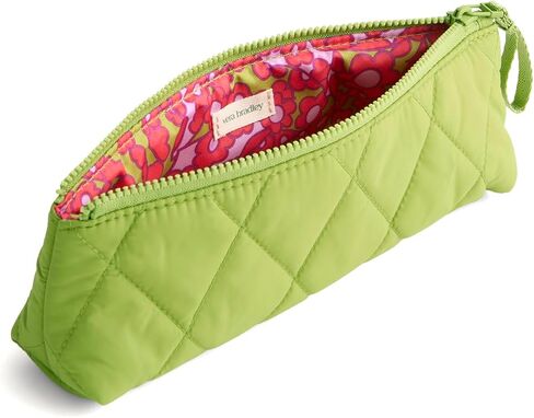 Vera Bradley Featherweight Pencil Pouch, Swirling Poppies in Saudi Arabia