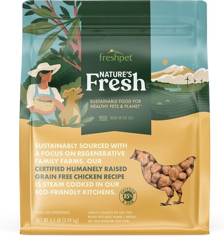 Freshpet Turkey & Spinach Dog Food ، 80 Oz in Kuwait
