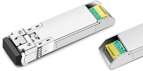SFP+10G SR Optical Transceiver Module Compatible with Fortinet Network Fn-Tran-SFP+SR 10GBASE-SR SFP+ 850nm 300m DDM Duplex LC MMF 4 Pack in Kuwait