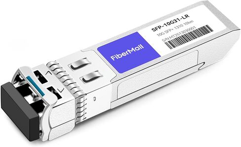 SFP+10G SR Optical Transceiver Module Compatible with Fortinet Network Fn-Tran-SFP+SR 10GBASE-SR SFP+ 850nm 300m DDM Duplex LC MMF 4 Pack in Kuwait