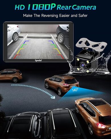 Spedal CL871PRO 6.25 "شاشة Carplay للدراجات النارية ＆ Android Auto Screen ، TPMs ، House Quick-Release Hound ، Pully Body Careplication ، MPS for Motordike ، Bluetooth ، Siri/G00gle Assistant in Kuwait