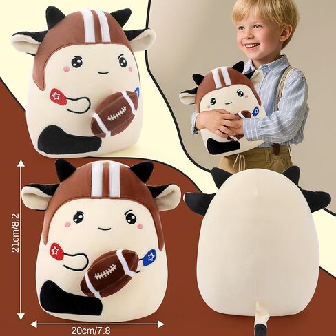 Lamb Jesus Plush Toy: 8-Inch Soft Holiness Sheep Stuffed Animal with Jesus Loves Me and Cross Embroidery, Baptism and First Communion Gifts, Christian Prayer Pillow for Kids Baby Girls Boys in Kuwait