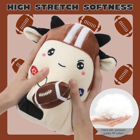 Lamb Jesus Plush Toy: 8-Inch Soft Holiness Sheep Stuffed Animal with Jesus Loves Me and Cross Embroidery, Baptism and First Communion Gifts, Christian Prayer Pillow for Kids Baby Girls Boys in Kuwait