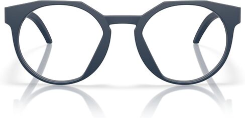 Oakley Men's OX8139 HSTN RX Round Prescription Eyewear Frames ، Matte Blue Steel/Demo Lens ، 50 mm in Kuwait