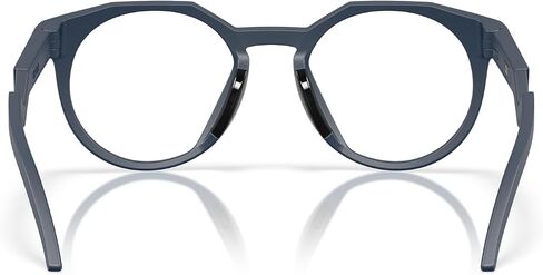 Oakley Men's OX8139 HSTN RX Round Prescription Eyewear Frames ، Matte Blue Steel/Demo Lens ، 50 mm in Kuwait