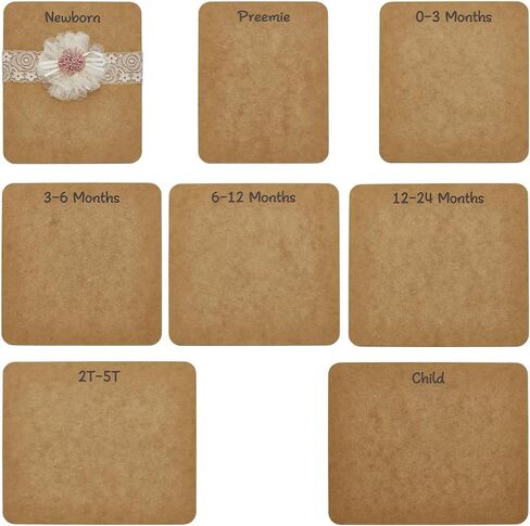 FINGERINSPIRE Wooden Head Band Hair Bow Boards Sets Including 6 Pcs Bow Maker Templates 4 pcs Hairband Display Cards Light Yellow Jewellery Display Cards for Bowknot DIY in Kuwait