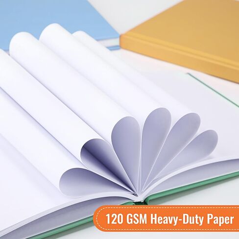 Ireer 24 Pcs 5 x 5 Inch Colorful Hardcover Blank Book Bulk Hardcover Sketchbooks for Kids to Write Stories Blank Books for Journaling Sketching Writing DIY Crafts Supplies 72 Pages(Bright Color) in Saudi Arabia