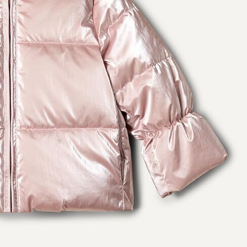 Amazon Essentials x Sofia Grainge Toddler and Baby Girls' Taffeta Puffer Jacket in Saudi Arabia