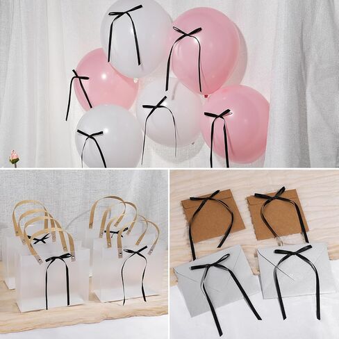 YGDZ Pink Bows for Cake, 30PCS Pink Bow Cake Topper, Ribbon Bowknot for Vintage Cake Decorating, Balloon, Coquette Themed Party Decorations, Birthday, Wedding Party Supplies in Saudi Arabia