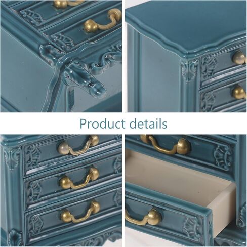 Miniature Wooden Cabinet for Dollhouse: 1:12 Scale Dollhouse Furniture Cabinet Wooden Mini Drawer Accessories Kitchen Photo Props for Kids Play Toy Living Room Decoration in Saudi Arabia