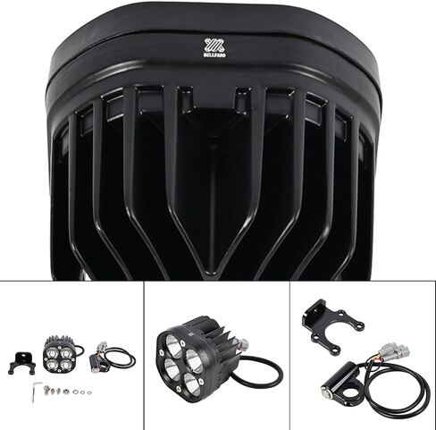 مصباح الأمامي الأمامي المصباح الأمامي للدراجة الأمامية ، قابس N Play Light Bar مع التبديل لـ Sur Ron Light Bee X S Segway X160 X260 Dirt Bike (مصباح بيضاوي) in Saudi Arabia