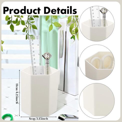 Marspark 12 Pcs Sage Green Office Supplies Desk Accessories Set Pen Holder Tape Dispenser Stapler Staple Remover Staples Tape Ruler Scissor Pen Sticky Note Index Tab Clips Set for Office School Home in Saudi Arabia