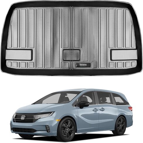 Vanseno Compatible for 2023 2024 2025 Honda CRV Cargo Liner Cargo Mat Trunk Mat (Cargo Tray in Lowest Position) for Honda CRV 2023 2024 2025 Accessories Non Hybrid (Fit Lower Deck,Trunk Mat) in Kuwait
