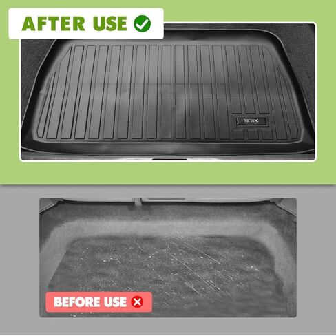 Vanseno Compatible for 2023 2024 2025 Honda CRV Cargo Liner Cargo Mat Trunk Mat (Cargo Tray in Lowest Position) for Honda CRV 2023 2024 2025 Accessories Non Hybrid (Fit Lower Deck,Trunk Mat) in Kuwait
