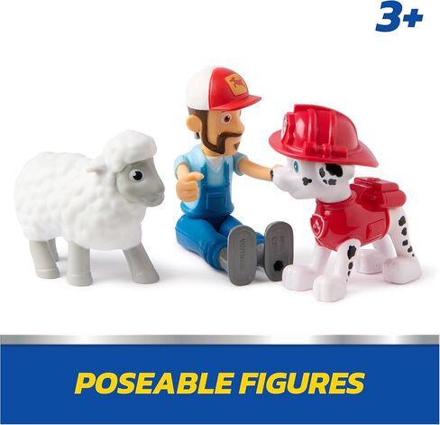 PAW Patrol, Chase & Captain Turbot Figure Pack with Baby Octopus Toy Figure, Kids Toys for Boys and Girls Ages 3 and Up in Kuwait