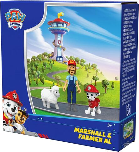 PAW Patrol, Chase & Captain Turbot Figure Pack with Baby Octopus Toy Figure, Kids Toys for Boys and Girls Ages 3 and Up in Kuwait