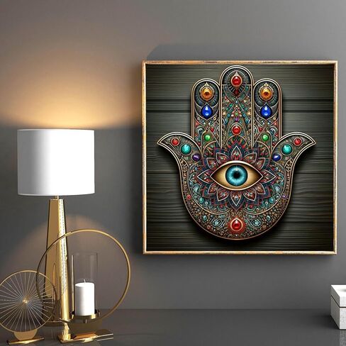 YIMORE 5D DIY Diamond Art Painting Kits Skull Guitar 14X20 inches ，Full Round Drill Crystal Rhinestone Embroidery for Home Wall Decor in Kuwait