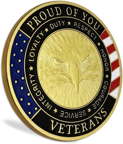 Thank You for Your Service & in Honor of All Who Served Military Coin (5) in Saudi Arabia