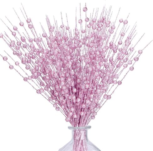 10 حزمة ذهبية الاصطناعية بريق السيقان ينبع 15.7 "وهمية عيد الميلاد يختار ديكور بريق العصي لعيد الميلاد DIY اكليلا من الزهور ديكور الموقد in Kuwait