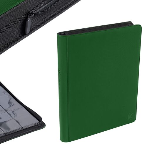 1408+ Pockets Trading Card Binder, 16-Pocket Card Ablum Compatible with MTG,Sports Cards & Other Standard Size Trading Card (Black) in Kuwait