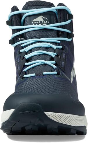ALTRA Women's AL0A7R7J Lone Peak All-WTHR Mid 2 Trail Running Shoe, Light Blue - 6.5 M US in Saudi Arabia