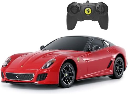RASTAR 46400 1/24 Ferrari RC Car - Officially Licensed Ferrari 599 GTO Remote Control Car for Play and Display - Ideal Gift for Kids - Black in Saudi Arabia
