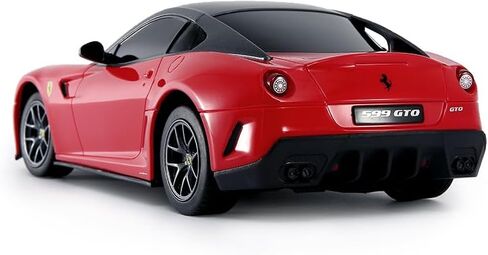 RASTAR 46400 1/24 Ferrari RC Car - Officially Licensed Ferrari 599 GTO Remote Control Car for Play and Display - Ideal Gift for Kids - Black in Saudi Arabia