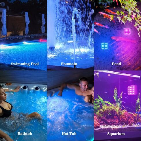 Creatrek Christmas Lights, 10 Color Changing LED Light, Battery Operated Lights for Christmas Decorations 4 Pack No Suction Cups and No Magnets in Saudi Arabia