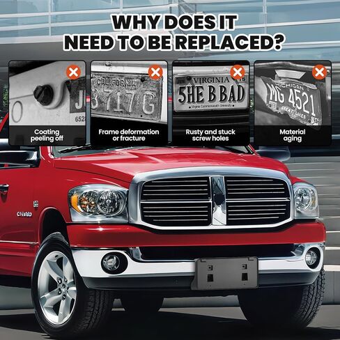 قوس لوحة الترخيص الأمامي مناسب ل Chevy Chevrolet Silverado 1500 2019 2020 2021 2022 استبدال قوس لوحة الترخيص 84428905 ملحقات السيارات in Kuwait