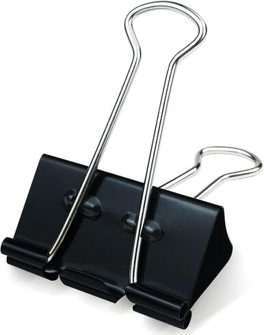 48Pcs Binder Clips(2 Inch), Upgrade Large Binder Clips Heavy Duty Paper Clamps for Office and Home Supplies in Saudi Arabia
