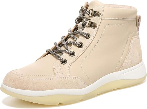 Vionic Women's Momentum Whitley High Top Sneakers- Supporting Leather Ankle Water Repellent Shoes That Include Three-Zone Comfort with Orthotic Insole Arch Support, Medium Fit Sizes 5-11 in Saudi Arabia