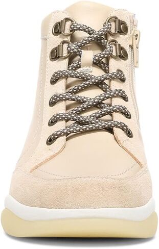 Vionic Women's Momentum Whitley High Top Sneakers- Supporting Leather Ankle Water Repellent Shoes That Include Three-Zone Comfort with Orthotic Insole Arch Support, Medium Fit Sizes 5-11 in Saudi Arabia