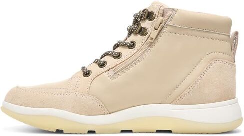 Vionic Women's Momentum Whitley High Top Sneakers- Supporting Leather Ankle Water Repellent Shoes That Include Three-Zone Comfort with Orthotic Insole Arch Support, Medium Fit Sizes 5-11 in Saudi Arabia