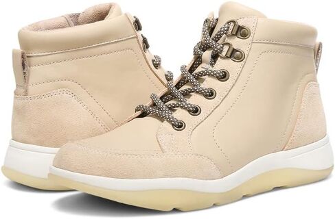 Vionic Women's Momentum Whitley High Top Sneakers- Supporting Leather Ankle Water Repellent Shoes That Include Three-Zone Comfort with Orthotic Insole Arch Support, Medium Fit Sizes 5-11 in Saudi Arabia