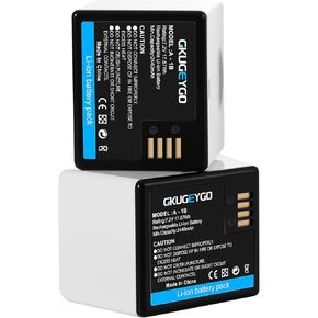2-Pack A-1 A-1B A-1C Battery for Arlo Pro, Pro 2, Replacement Rechargeable Battery for Arlo Camera VMA4400 VMC4030 VM4230 VMS3230 VM4030 VM4030P in Saudi Arabia